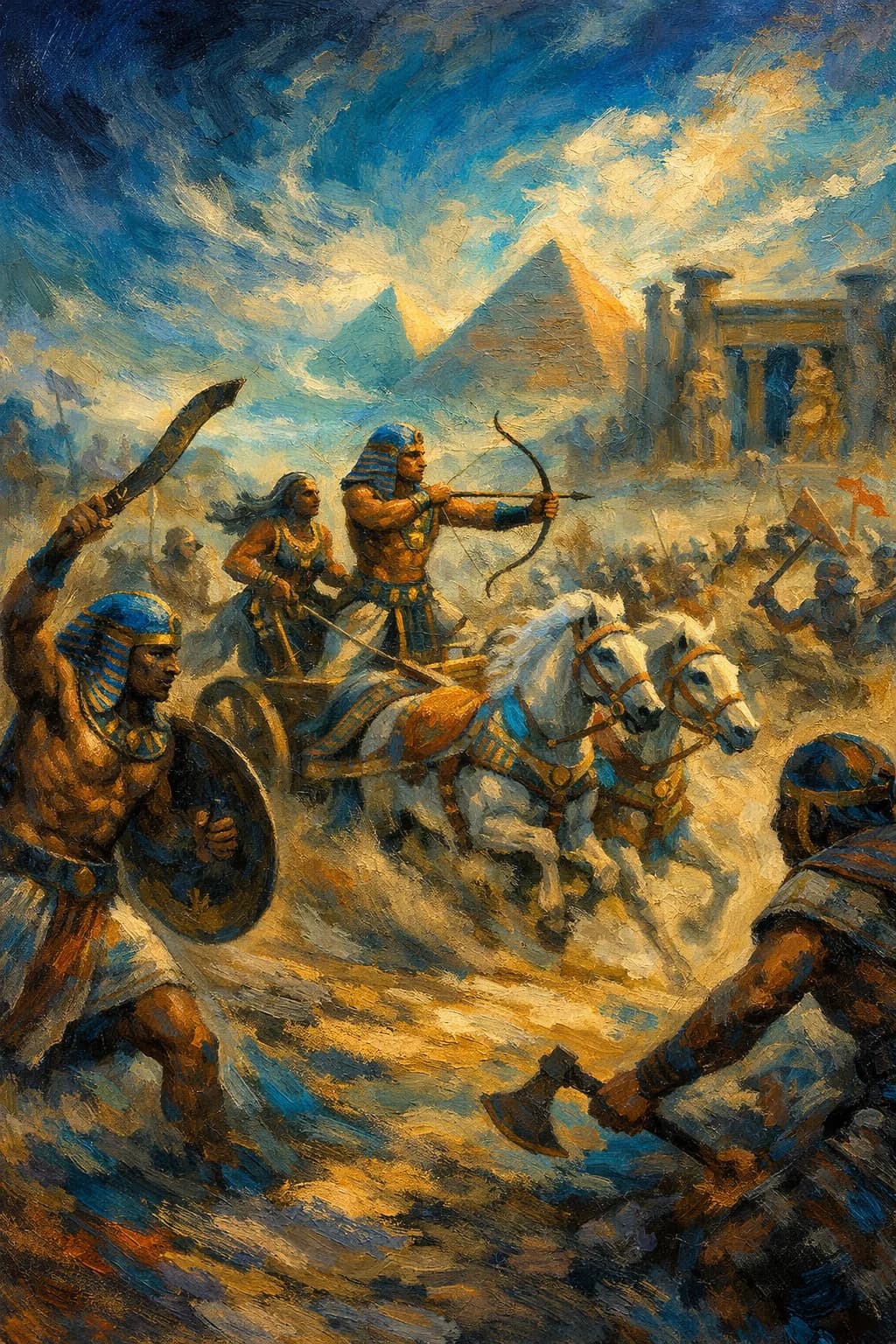 Egyptian Warfare: Weapons, Chariots, and Tactics